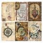 Preview: Ciao Bella - Pergamentpapier "Cabinet of Curiosities" Vellum 6x6 Inch - 6 Bogen