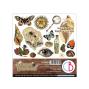 Preview: Ciao Bella - Stanzteile "Cabinet of Curiosities" Fussy Cut Pad - 24 Bogen