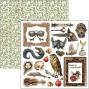Preview: Ciao Bella - Stanzteile "Cabinet of Curiosities" Fussy Cut Pad - 24 Bogen