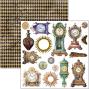 Preview: Ciao Bella - Stanzteile "Cabinet of Curiosities" Fussy Cut Pad - 24 Bogen