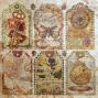 Preview: Ciao Bella - Designpapier "Cabinet of Curiosities Pearl-Copper" Deluxe Paper Pack 6x6 Inch - 5 Bogen