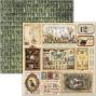 Preview: Ciao Bella - Designpapier "Cabinet of Curiosities" Paper Pack 12x12 Inch - 12 Bogen