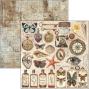 Preview: Ciao Bella - Designpapier "Cabinet of Curiosities" Paper Pack 12x12 Inch - 12 Bogen