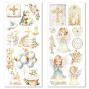 Preview: Ciao Bella - Aufkleber "Blessing Day" Transparent Adhesive Sheets 4,72x10,23 Inch - 5 Bogen