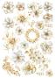 Preview: Ciao Bella - Decopatch Papier "Blessing Day Mixed" Rice Paper A4 - 4 Bogen