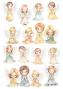 Preview: Ciao Bella - Decopatch Papier "Blessing Day Mixed" Rice Paper A4 - 4 Bogen