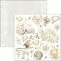 Preview: Ciao Bella - Stanzteile "Blessing Day" Fussy Cut Pad - 24 Bogen