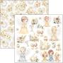 Preview: Ciao Bella - Stanzteile "Blessing Day" Fussy Cut Pad - 24 Bogen