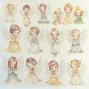 Preview: Ciao Bella - Designpapier "Blessing Day Pearl" Deluxe Paper Pack 6x6 Inch - 5 Bogen