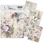 Preview: Ciao Bella - Seidenpapier - Decopatch Papier "Whismical Butterflies" Tissue Paper A4 - 6 Bogen