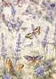 Preview: Ciao Bella - Seidenpapier - Decopatch Papier "Whismical Butterflies" Tissue Paper A4 - 6 Bogen
