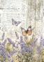 Preview: Ciao Bella - Seidenpapier - Decopatch Papier "Whismical Butterflies" Tissue Paper A4 - 6 Bogen