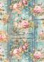 Preview: Ciao Bella - Seidenpapier - Decopatch Papier "My Secret Garden" Tissue Paper A4 - 6 Bogen