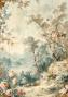 Preview: Ciao Bella - Seidenpapier - Decopatch Papier "18th Century" Tissue Paper A4 - 6 Bogen