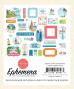 Preview: Carta Bella - Stanzteile "Beach Town" Ephemera