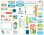 Preview: Carta Bella - Stanzteile & Anhänger "Beach Town" Ephemera Frames & Tags