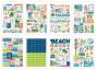 Preview: Carta Bella - Aufkleber "Beach Town" Sticker Book
