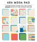 Preview: Carta Bella - Designpapier "Beach Town" Cardmakers Mega Pad 6x6 Inch - 48 Bogen