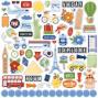 Preview: Echo Park - Designpapier "Born To Travel" Collection Kit 12x12 Inch - 12 Bogen