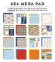 Preview: Echo Park - Designpapier "Born To Travel" Cardmakers Mega Pad 6x6 Inch - 48 Bogen