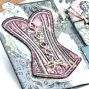 Preview: Elizabeth Craft Designs - Stanzschalone "Laced Up" Dies