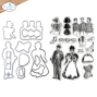 Preview: Elizabeth Craft Designs - Stempel & Stanzeschablone "Mr. & Mrs." Stamp & Dies