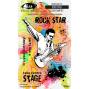 Preview: Visible Image - Stempelset 4x6 Inch "Rock Star" Clear Stamps