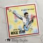 Preview: Visible Image - Stempelset 4x6 Inch "Rock Star" Clear Stamps