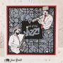 Preview: Visible Image - Schablone 6x6 Inch "Bauhaus" Stencil