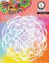 Preview: Art By Marlene - Schablone "Floral Mandala" Stencil - Mask 