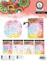 Preview: Art By Marlene - Schablone "Floral Mandala" Stencil - Mask 