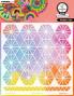 Preview: Art By Marlene - Schablone "Hexagon Style" Stencil - Mask 