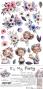 Preview: Craft OClock - Ausschneidebogen "It's My Party" Extra Set Flowers & More - 18 Bogen