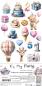 Preview: Craft OClock - Ausschneidebogen "It's My Party" Extra Set Party - 18 Bogen