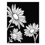 Preview: Spellbinders - Buchdrucktechnik "Daisy Trio" BetterPress Plate