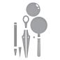 Preview: Spellbinders - Stanzschablone "Field Notes Tools" Dies