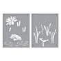 Preview: Spellbinders - Schablone "Lily Pad" Stencil