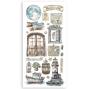 Preview: Stamperia - Stanzteile "Silent Sea" Paper Cut-outs 6x12 Inch - 4 Bogen