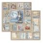 Preview: Stamperia - Designpapier "Silent Sea" Paper Pack 8x8 Inch - 10 Bogen