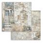 Preview: Stamperia - Designpapier "Silent Sea" Paper Pack 8x8 Inch - 10 Bogen
