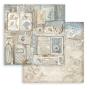 Preview: Stamperia - Designpapier "Silent Sea" Paper Pack 8x8 Inch - 10 Bogen