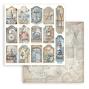 Preview: Stamperia - Designpapier "Silent Sea" Paper Pack 8x8 Inch - 10 Bogen