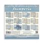 Preview: Stamperia - Designpapier "Silent Sea" Paper Pack 8x8 Inch - 10 Bogen