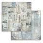 Preview: Stamperia - Designpapier "Silent Sea" Paper Pack 8x8 Inch - 10 Bogen