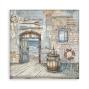 Preview: Stamperia - Designpapier "Silent Sea" Maxi Paper Pack 8x8 Inch - 22 Bogen