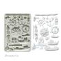 Preview: Stamperia - Gießform A5 "Rudders and Boats" Soft Mould 