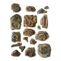 Preview: Stamperia - Gießform A5 "Fossils" Soft Mould 