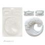 Preview: Stamperia - Gießform A5 "Wave" Soft Mould 
