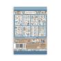 Preview: Stamperia - Washi Papier "Silent Sea" Washi Pad 14,8x21cm - 8 Bogen