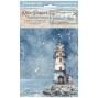 Preview: Stamperia - Decopatch Papier "Backgrounds" Decoupage A6 - 8 Bogen  